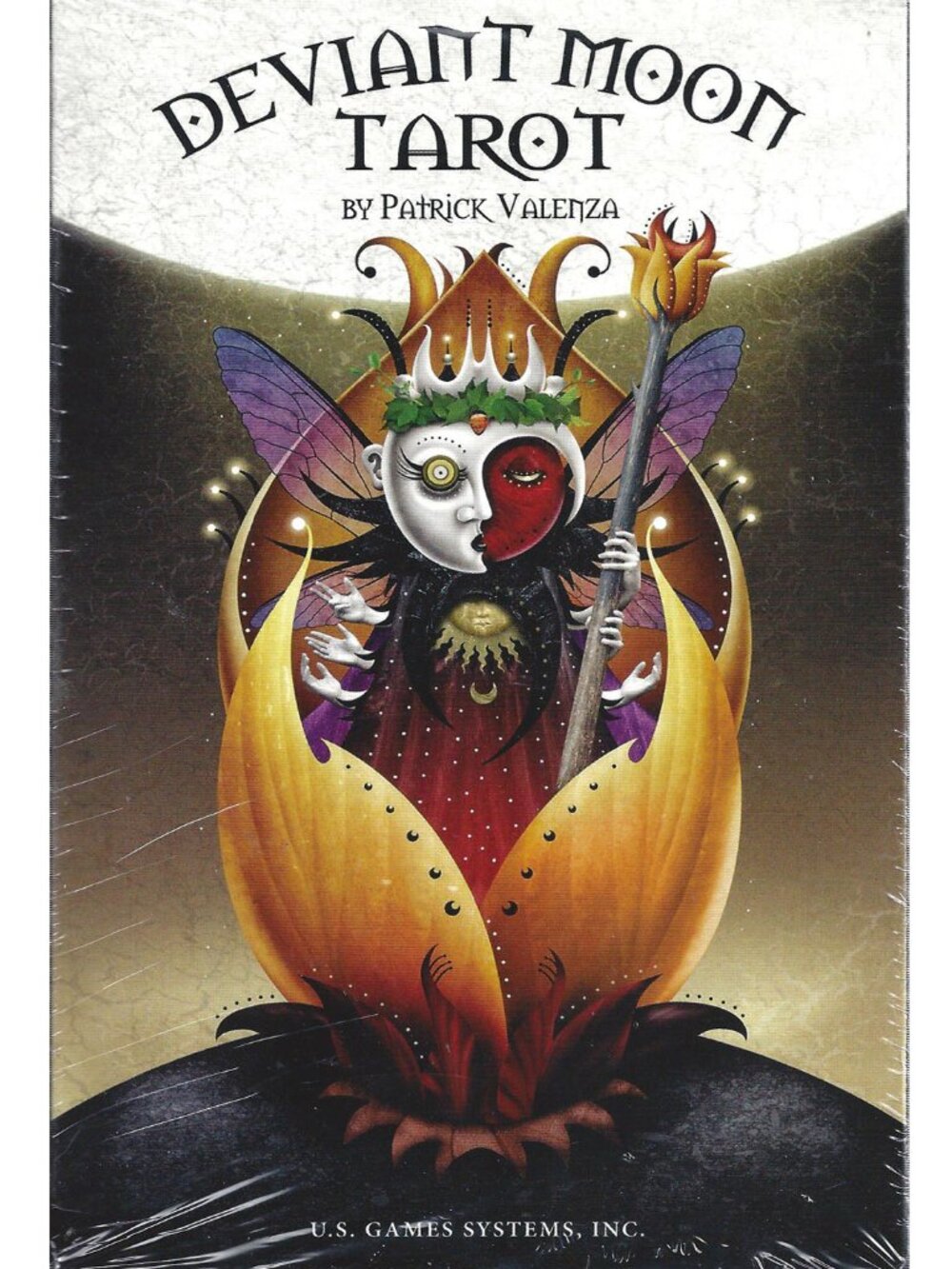 DEVIANT MOON TAROT Premier Edition 78 Cards 42 pg Book + SPREAD SHEET USG NEW
